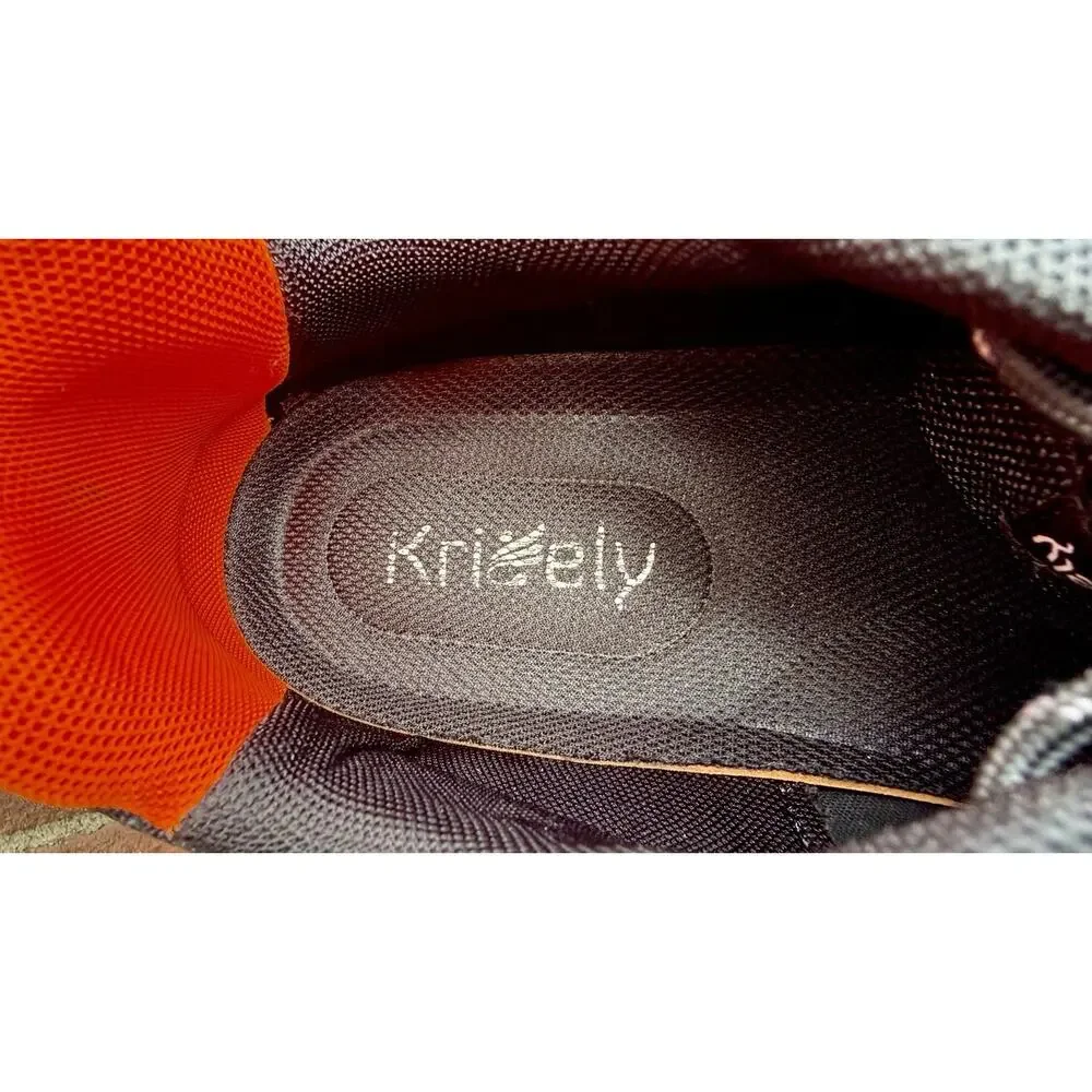 Kricely Men's Trail Running Shoes Walking Hiking Sneakers Sz 12 Men / Worn Once! - Picture 14 of 16